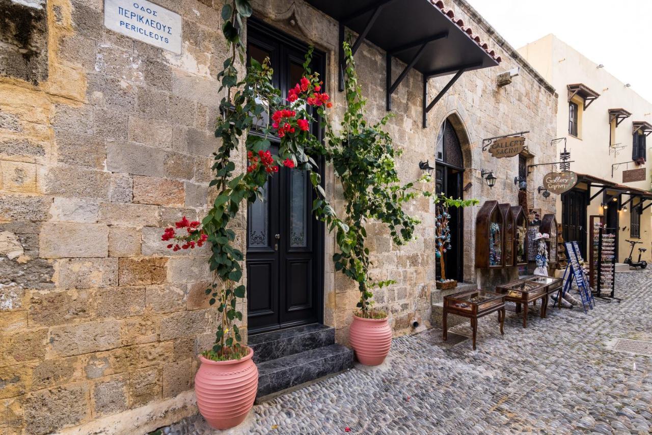 Casa Plumeria Of Old Town Rhodes Rhodes City Bagian luar foto